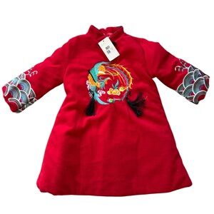 NWT - Lunar New Year Year Girls dress Size 9/10